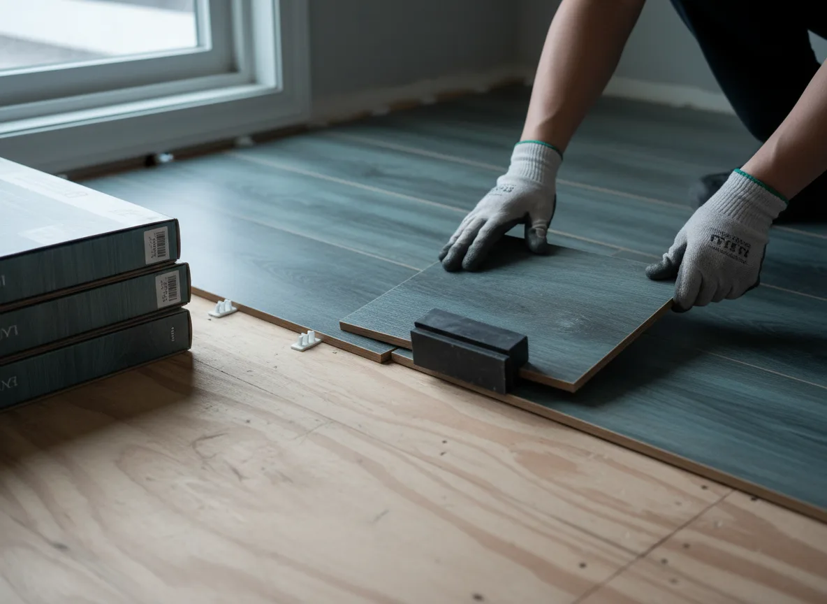 Luxury Vinyl Plank Installation company in Jersey, AR